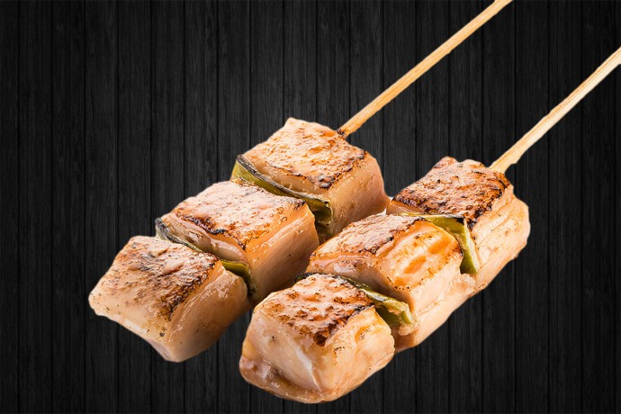 Yakitori Negima (cuisse de poulet) 2p