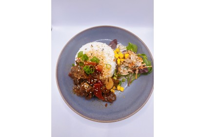Riz au bœuf braisé