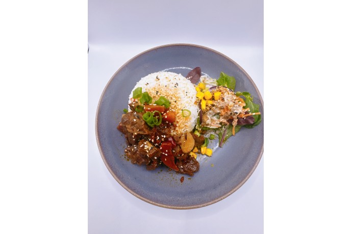 Riz au bœuf braisé